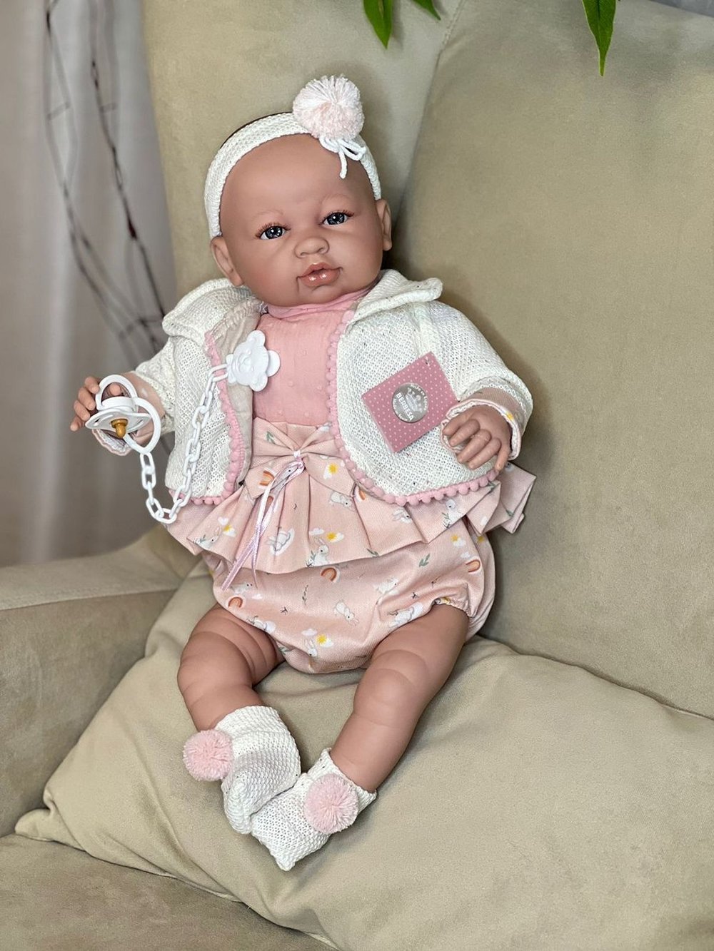 Кукла Berbesa мягконабивная 50см Sara (5215K)