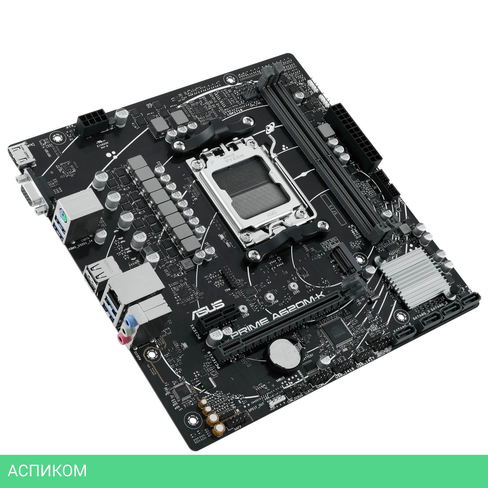Материнская плата ASUS Prime A620M-K (90MB1F40-M0EAY0)