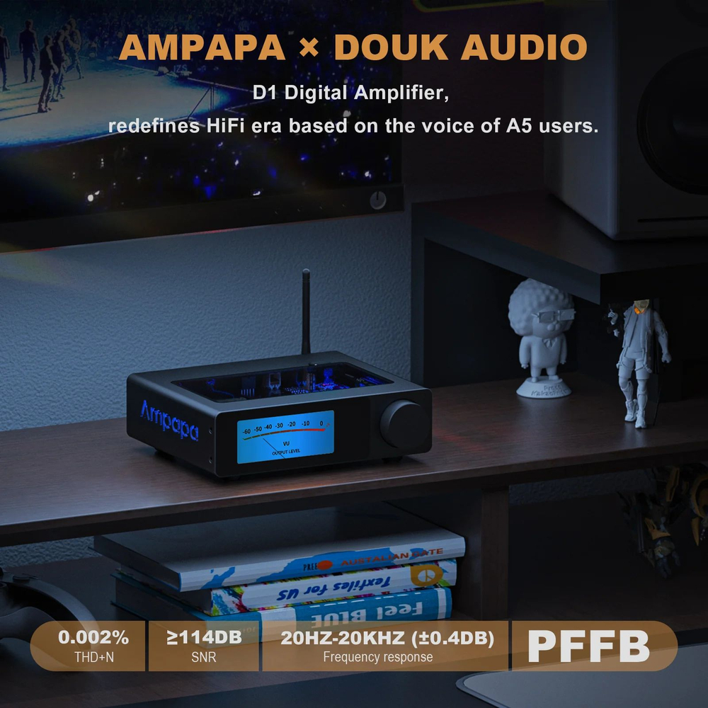 Усилитель Douk Audio Ampapa D1, Bluetooth