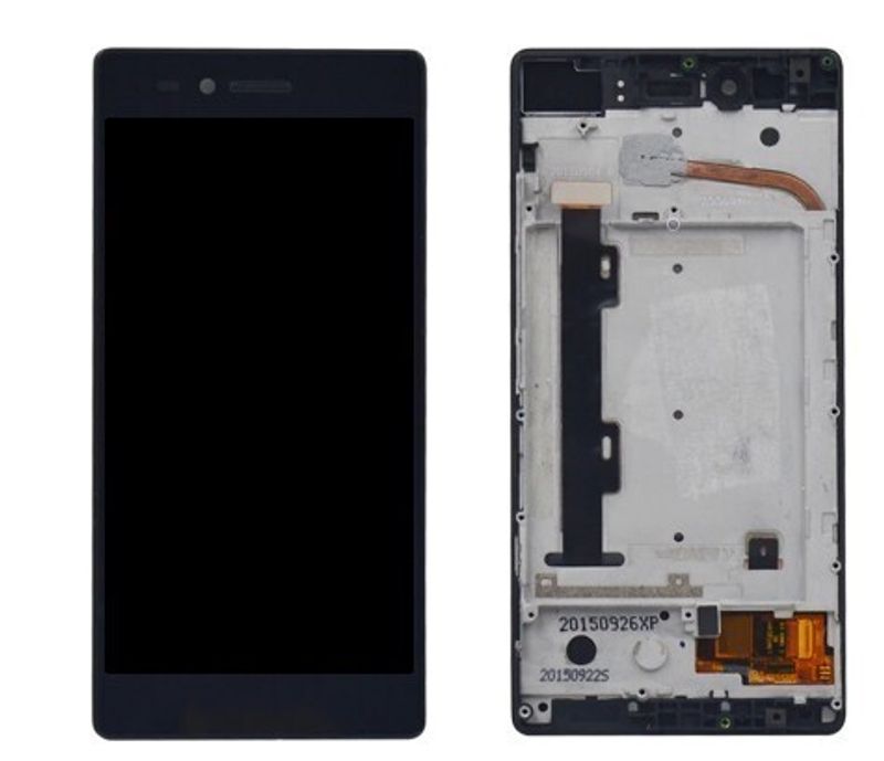 Дисплей для Lenovo Z90 в сборе с тачскрином на рамке (Black)