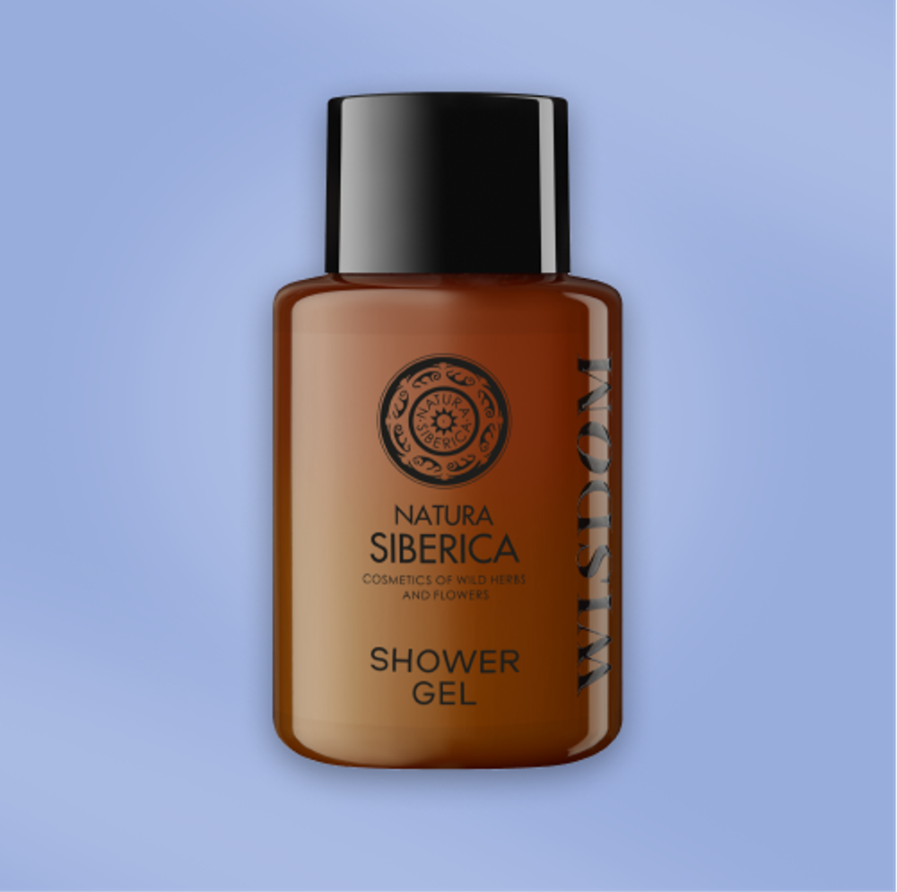 Гель для душа Natura Siberica бутылочка 50 мл Shades of Siberia Wisdom
