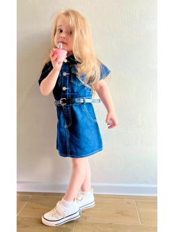 Платье джинсовое