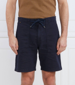 Льняное шорты Sisla-PP-Shorts 10248428 01 BOSS ORANGE - темно-синий(50488627)