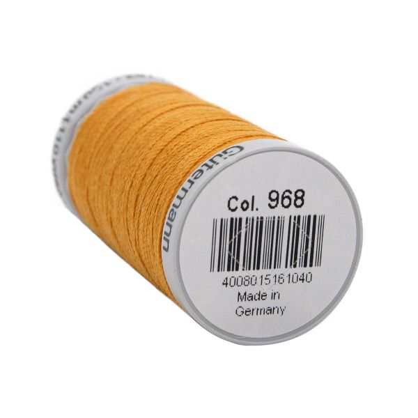 Нитки суперкрепкие Gutermann Extra Strong M782 №40 (100 метров), 5 кат. | 968 золотой