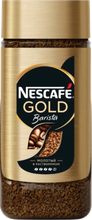 Кофе растворимый Nescafe Gold Barista с молотым кофе, стеклянная банка 85 г