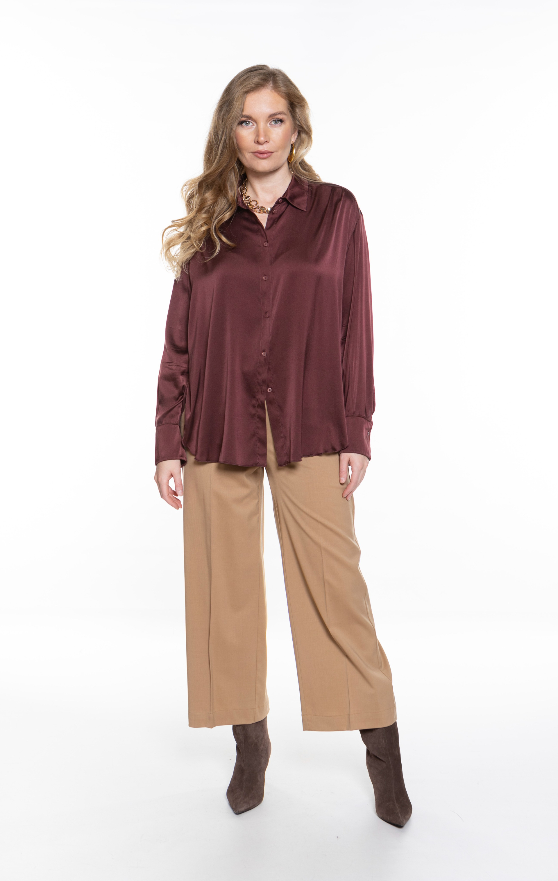 ШИРОКИЕ ШЕРСТЯНЫЕ БРЮКИ