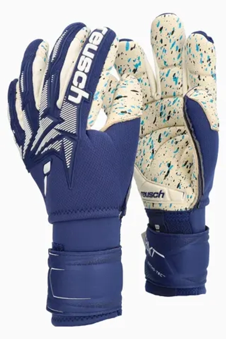 Вратарские перчатки Reusch Attrakt Freegel Fusion Ortho-Tec - темно-синий