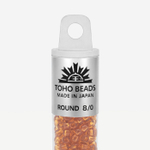 Японский бисер TOHO Round 8/0 (№2C), прозрачный