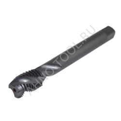 Метчик м/р М16х2,0 Р6М5/М2 DIN376 BLACK OXIDE, с винтовой канавкой, ТОЧИНТЕХ