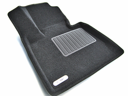 Коврики салона для BMW X3 (F25)/ X4 (F26) (2010-2016) Euromat 3D Business черные. Арт. EMC3D-001210