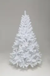 Искусственная елка Жемчужная белая 210 см., мягкая хвоя, ЕлкиТорг (16210)