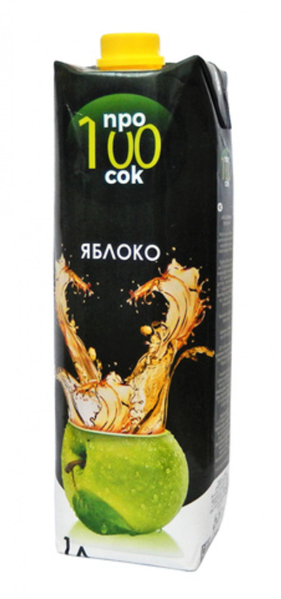 Про100 сок Яблочный нектар  1л/10 ТУ