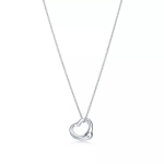 Подвеска из серебра 925, Tiffany 💠Open heart 16mm. В наличии