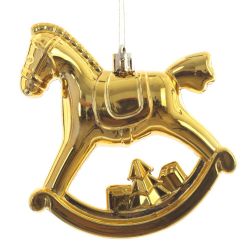 GAEM Набор из 2шт, Украшение новогоднее "Лошадка", L11 W5 H10 см