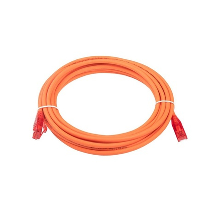 Патч-корд U/UTP, Cat.5e, LSZH, 1 м, оранжевый PC-LPM-UTP-RJ45-RJ45-C5e-1M-LSZH-OR