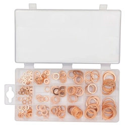 Шайбы медные, набор 220пр. RockFORCE RF-068721