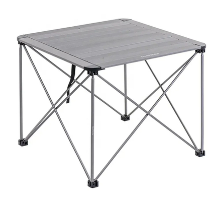 Стол туристический Naturehike алюминиевый, 69,5х69,5х56 см, складной, серый