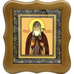 Гавриил Седмиезерный (Зырянов) преподобный, схиархимандрит. Икона на холсте.