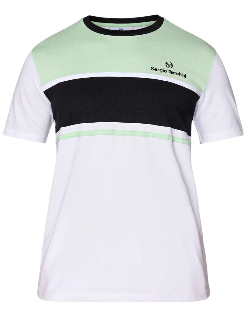 Теннисная футболка Sergio Tacchini Arpa - white/beige