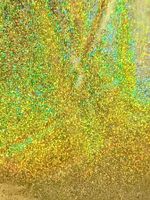 Блёстки Глиттеры 802-04мм - Золотой голографик - универсальные