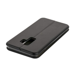 Чехол-книжка кожаный Fashion Case Slim-Fit для Samsung Galaxy S9 Plus Black Черный