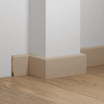 Плинтус напольный бежево-серый RAL7006 МДФ K-02 70X16X2050 мм Deartio / Ликорн