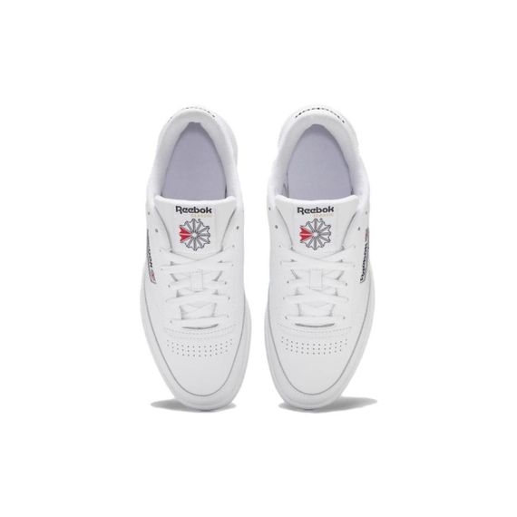 Кроссовки reebok Club C Series для скейтбординга Низких белых оттенков