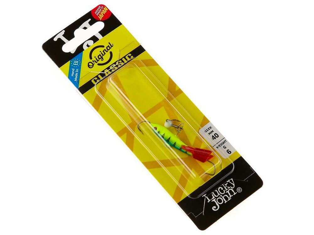 Балансир LUCKY JOHN Classic 4 (+тройник), 40 мм, цвет 36RT