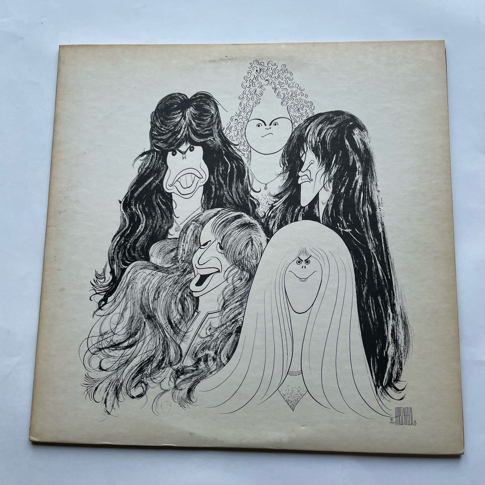 Винтажная виниловая пластинка LP Aerosmith Draw The Line (Япония 1977) (Без Оби)