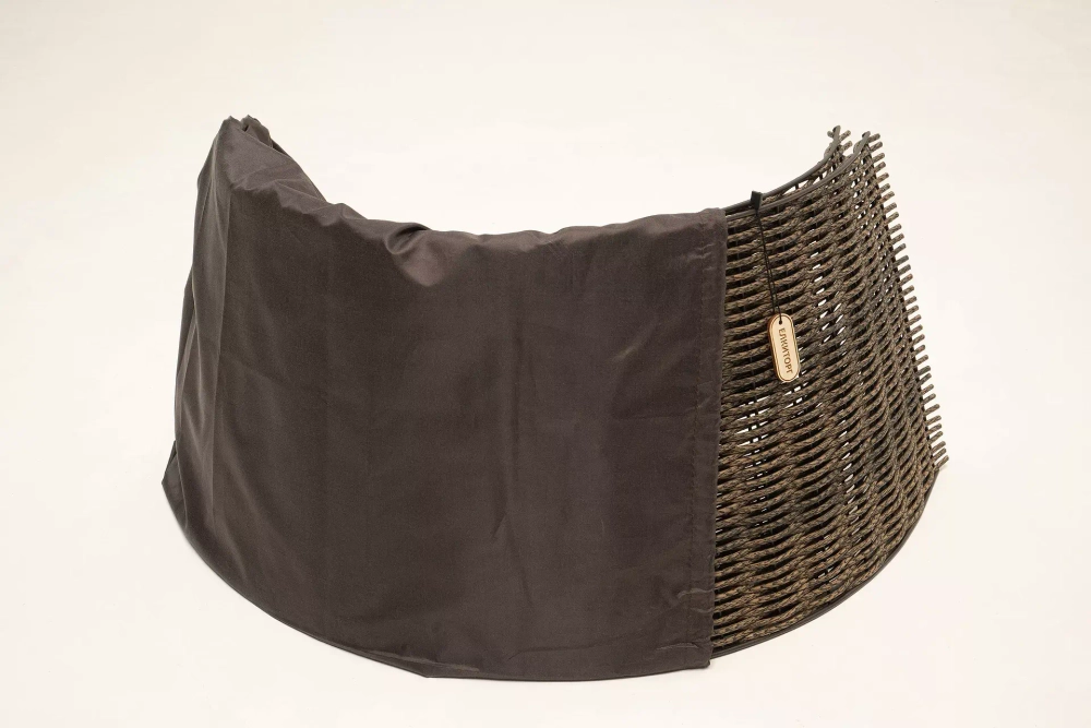 Корзина под елку Люкс Палермо 87 см., разборная, корица, ЕлкиТорг (87-224)