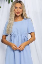 Платье Цветы Лета (голубое) П13057-18М LT Collection