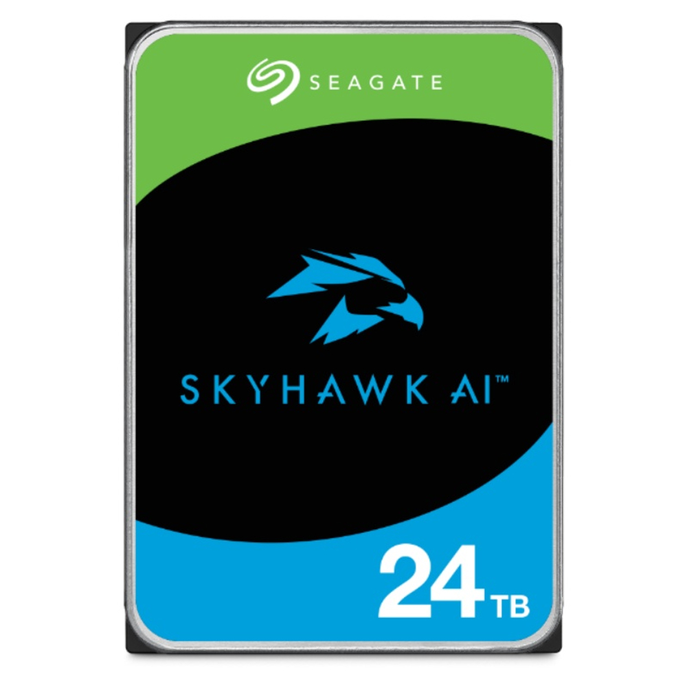 Жесткий диск Seagate SkyHawk AI HDD 3.5" SATA 24TB, 7200rpm, 512Mb, 512E