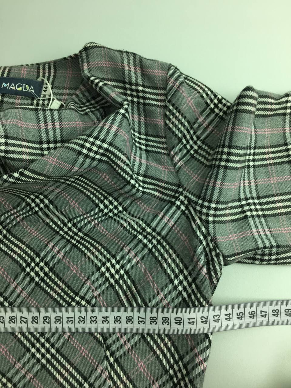 Платье MAGDA в клетку 44 размер, новое
