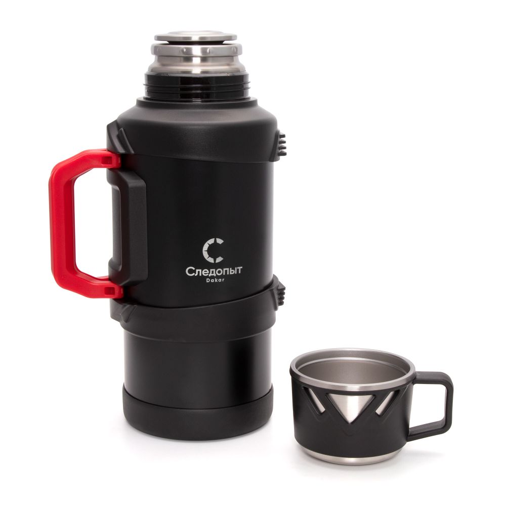 Термос &quot;СЛЕДОПЫТ-DAKAR&quot; со складными ручками, 3 л/8/