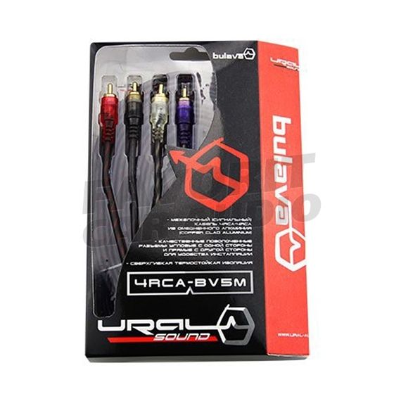 Межб. кабель URAL (УРАЛ) 4RCA-BV5M