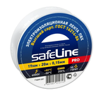 Изолента SafeLine белая 19/20м