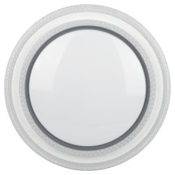 Светильник потолочный светодиодный ЭРА SPB-6 Sunny 86W-3K-6,5K-RC WH+GR с ДУ