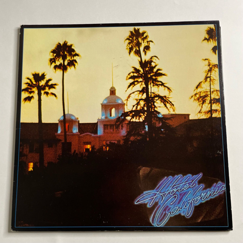 Винтажная виниловая пластинка LP Eagles Hotel California (USA 1977)