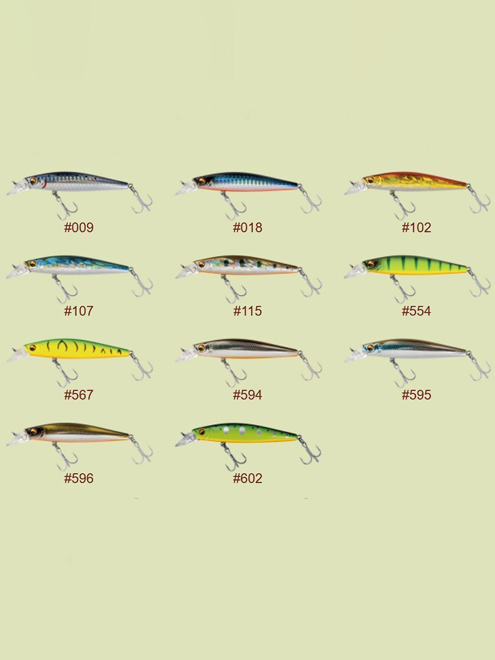 Воблер для рыбалки Usami Roll 50SP-MR, 2.8 гр., цвет #567, (нейтральный)