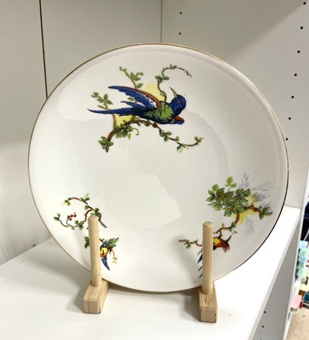 Тарелка с изображением экзотических птиц