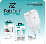 Зарядное устройство FaizFull FC68 18W QC3.0 3A USB White