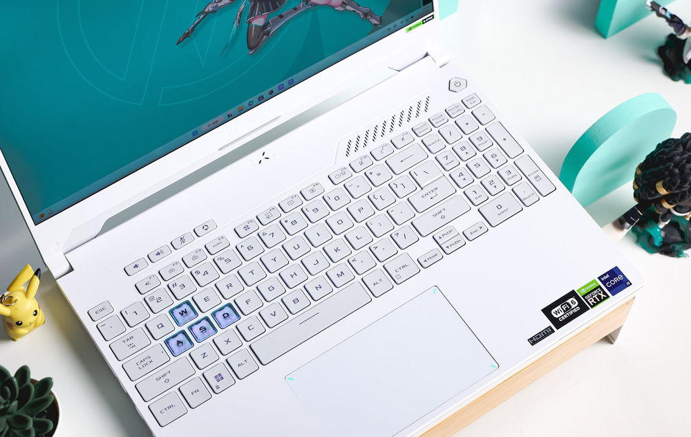 Игровой ноутбук ASUS TUF 4 (Tianxuan 4) FA507, R9-7940H, RTX4060, 16ГБ/1ТБ, 15.6" 165hz, Русская клавиатура+Русский Windows 11 Home, Синий-зелёный