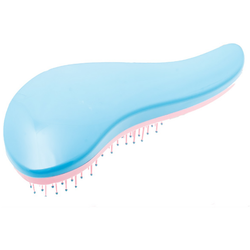 Щетка массажная распутывающая волосы Harizma D’tangler h10646-06 (розовая, большая)