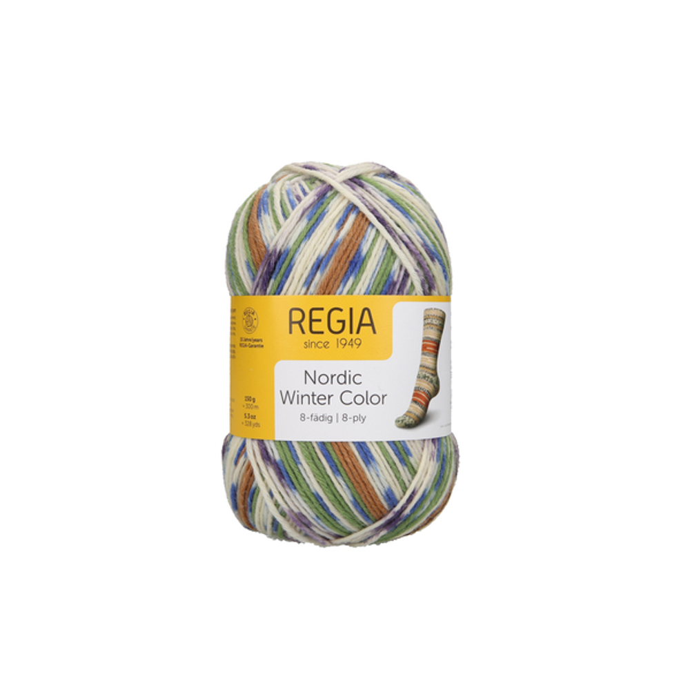 Пряжа для вязания Nordic Winter Color (03046) Schachenmayr Regia, 8 ниток (150г/300м).