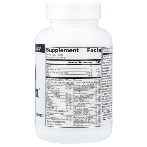 Source Naturals, Pycnogenol® Supreme™, 60 таблеток