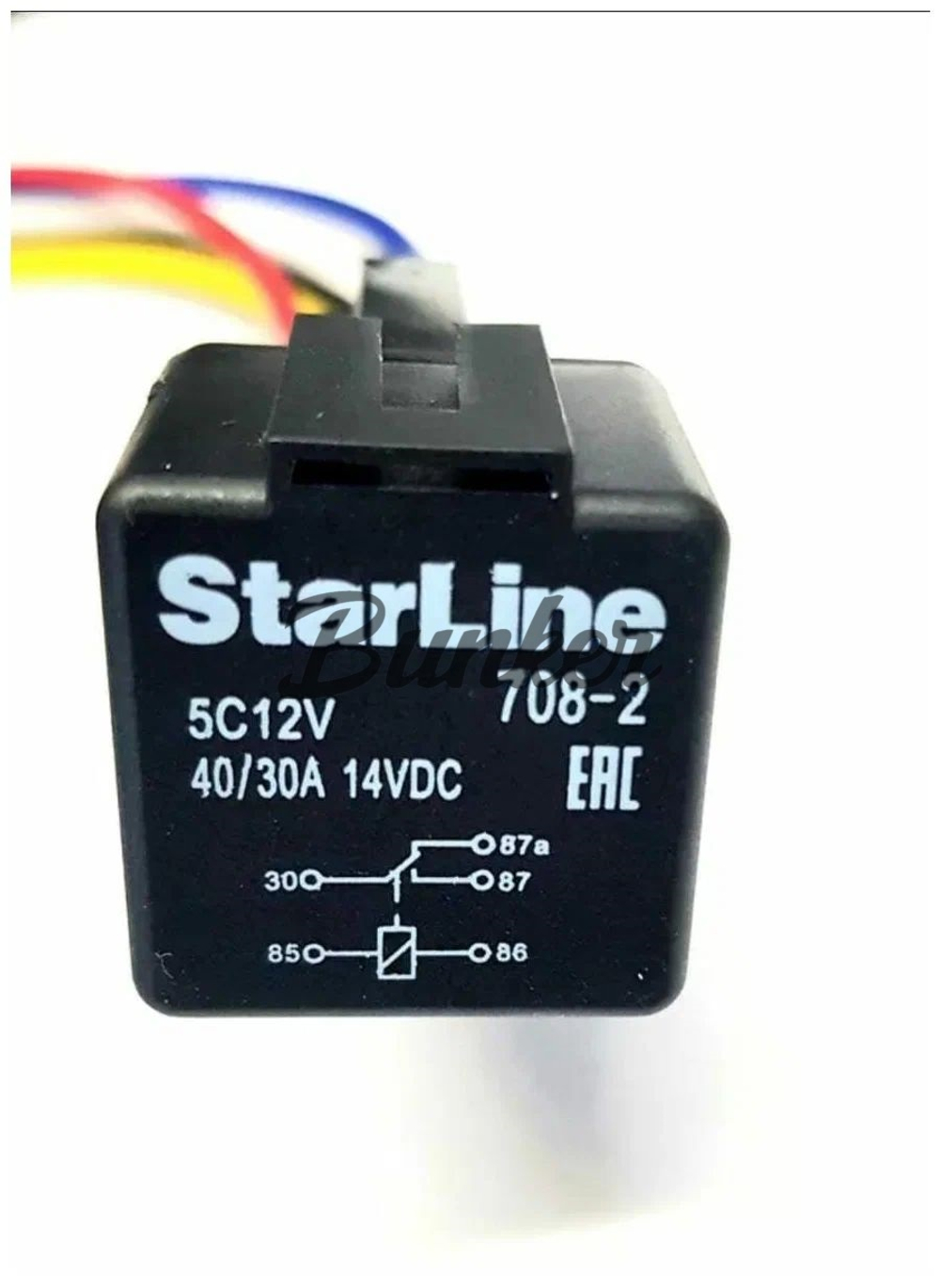 Реле 5 - конт StarLine