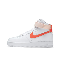 Женские кроссовки Nike Air Force 1 High 'White Orange Pearl' 334031‑118