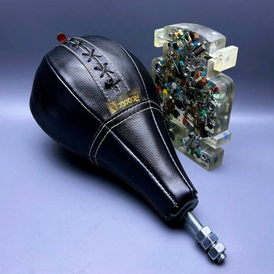 Груша в сборе кожаная (чёрная)