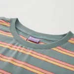 Футболка YMKASHIX Nineties Темно-Зелено-Оранжевая