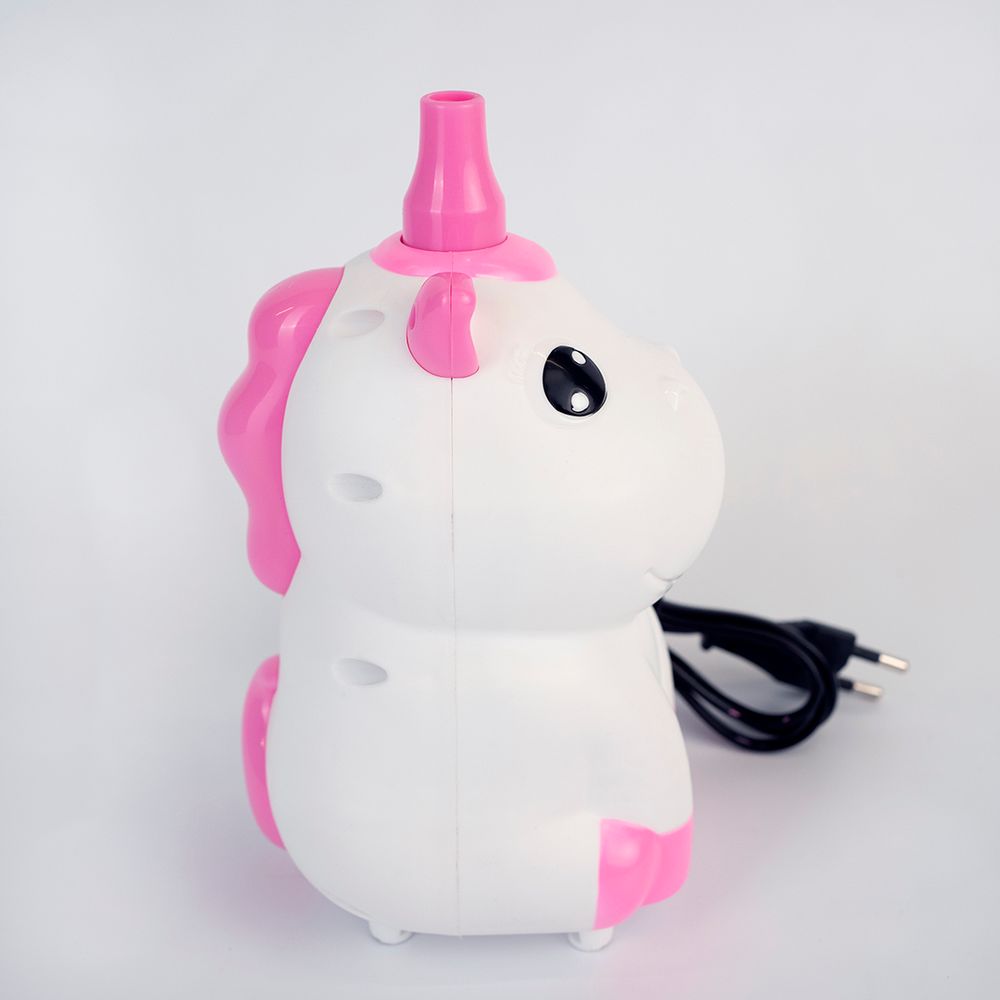 Компрессор, Единорог, Белый/Розовый, 300 ватт, 1 шт.